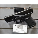 *USED*
GLOCK’s compact 40 S&W, now features the latest Gen5 technologies including a flared mag-well, enhanced GLOCK Marksman barrel (GMB) for increased accuracy, and an ambidextrous slide stop lever.