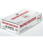 020892201910 Winchester 45 ACP, 230 Grain, FMJ  50 Round Box