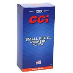 CCI No.500 Small Pistol Primers 1,000