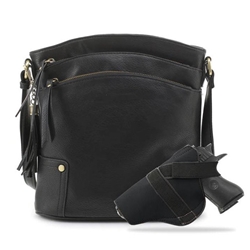 ISS2328 Jesse James Robin Bag Black