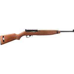 The Ruger 10/22 rifle is Americas favorite .22 LR rifle with proven performance in a wide range of styles for every rimfire application. Ideally suited for informal target shooting ''plinking'' small game hunting and action-shooting events Ruger has sold millions of 10/22 rifles since their introduction in 1964. With its legendary action and renowned reliable rotary magazine all 10/22 rifles are sleek perfectly balanced rugged and superbly accurate. This Sporter model is designed for the collector and enthusiast featuring a deluxe cut-checkered American Walnut stock and black rubber non-slip buttpad. It has a 18.88 barrel in a black matte finish with blade gold-bead front and adjustable rear sights.